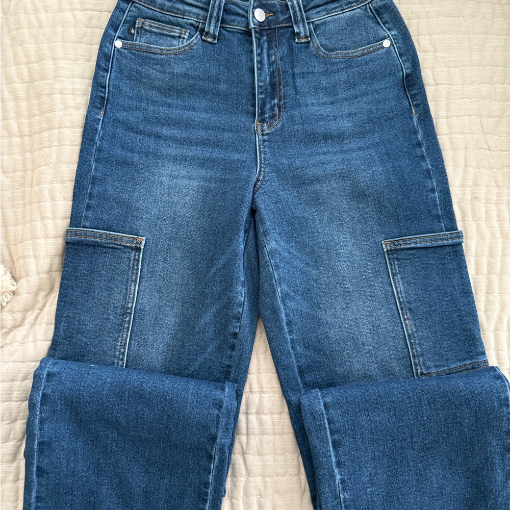 Judy Blue Straight Leg Blue Jeans